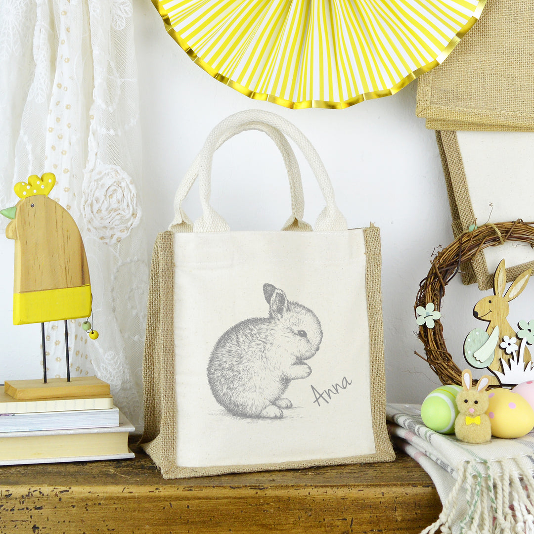 Personalised Easter Bunny Treat Bag