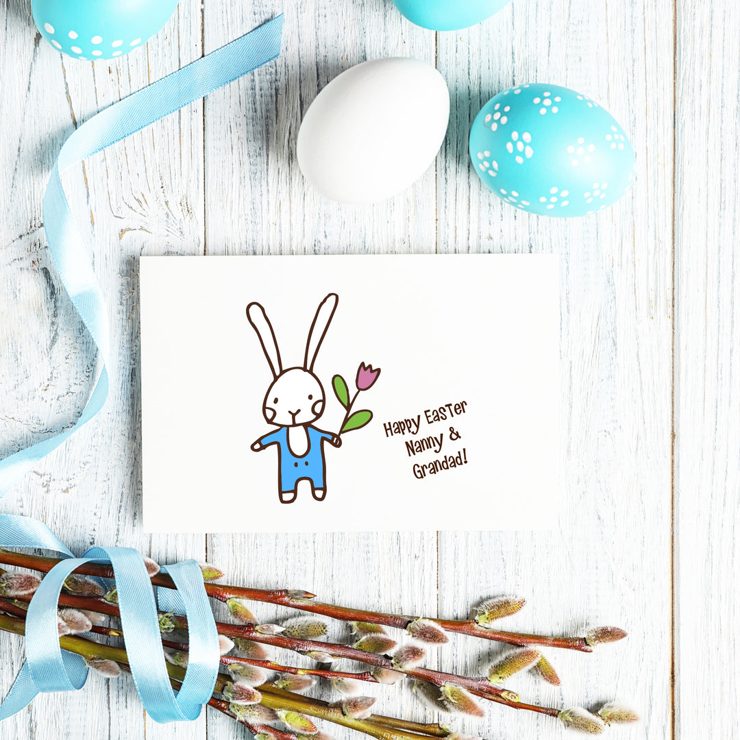 Personalised Easter Card for Grandparents