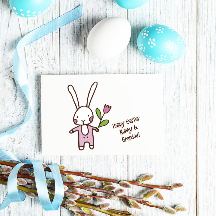 Personalised Easter Card for Grandparents