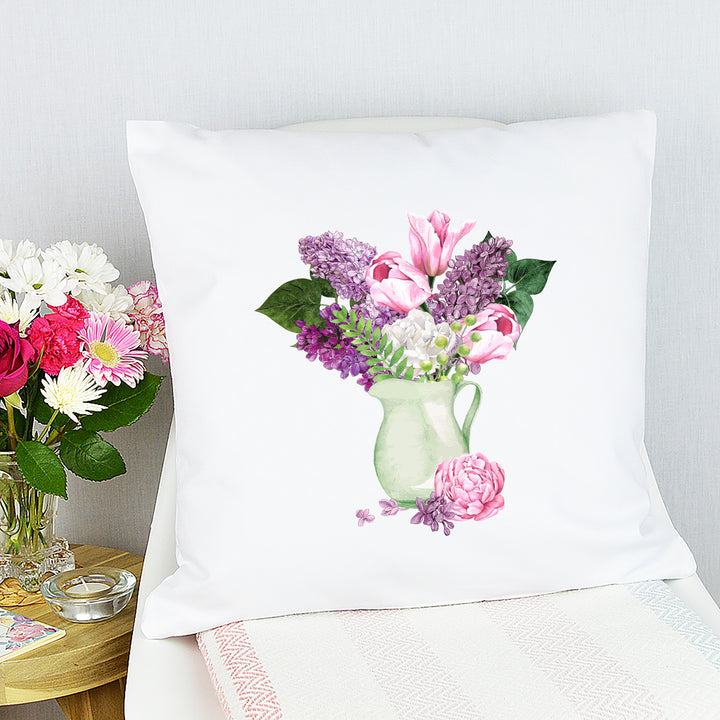 Jug of Flowers Cushion