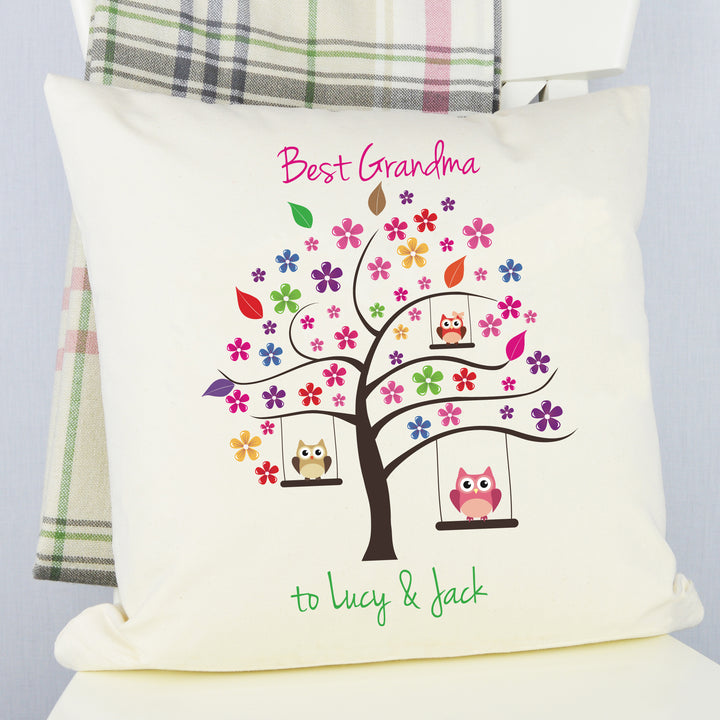 personalised grandma cushion